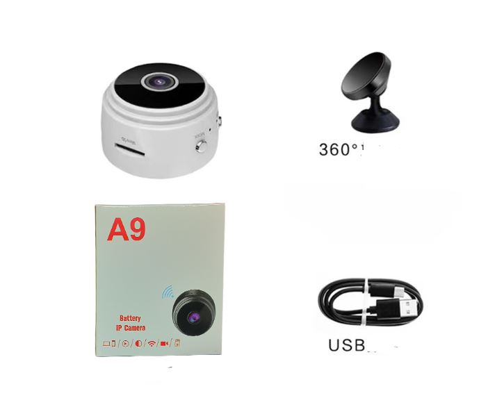 Kamera spijunska video nadzor wifi bezicna mini auto a9