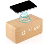 Digitalni Sat Alarm temperatura wireless charger