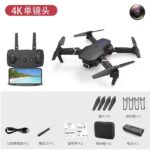 Dron 4K E88 PRO single cam crni