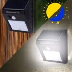 Solarni led panel reflektor 8 LED sa senzorom