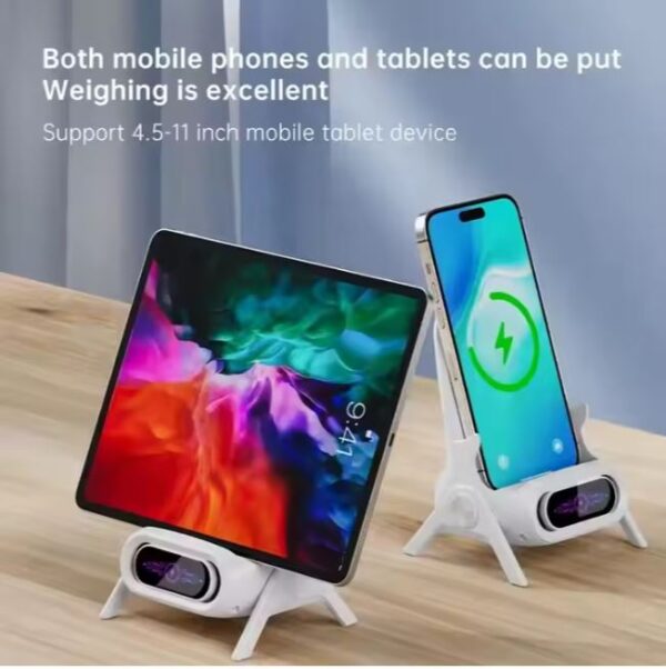 Bezicni punjac brzi 15W wireless charger bijeli - Image 3