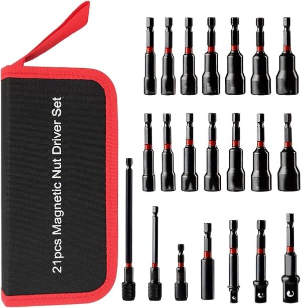 Set magnetnih gedora za udarnu busilicu 21 komad - Image 3