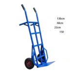 Metalna transportna kolica 150kg  teretna 22cm