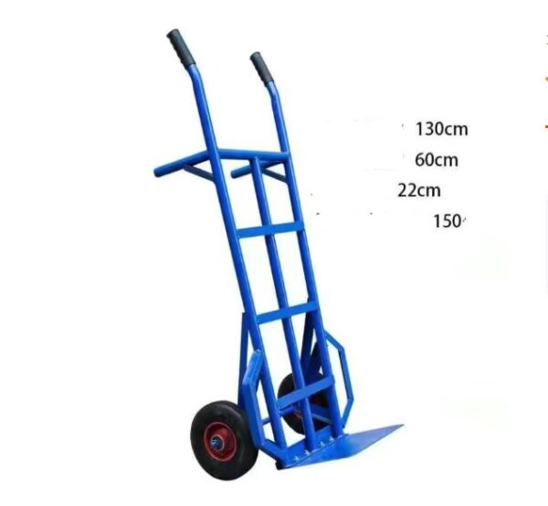 Metalna transportna kolica 150kg  teretna 22cm