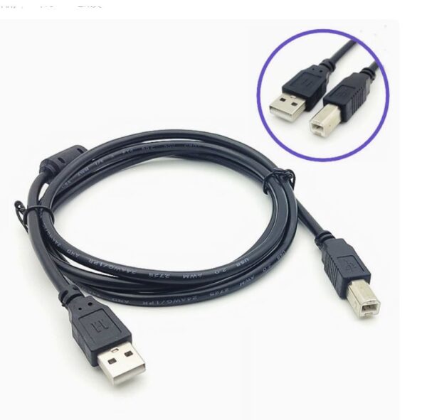 Kabal za printer 1.5m crni Hi-Speed na USB-B