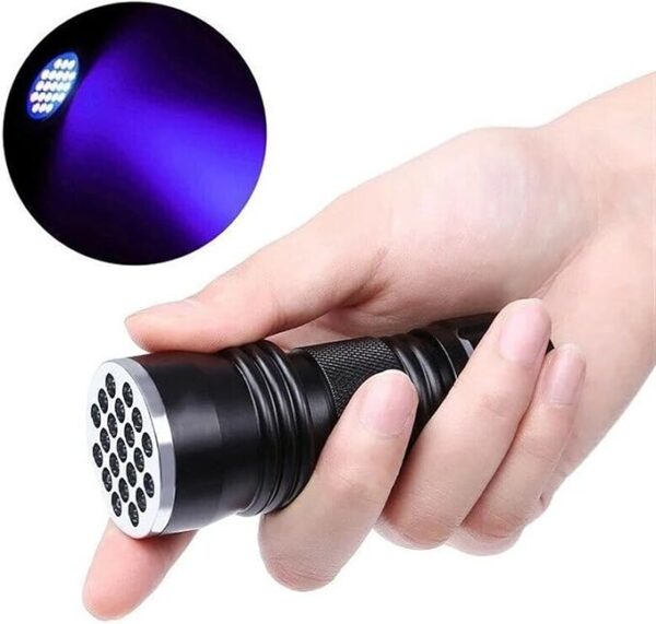 Ultra violetna lampa 21 dioda uv crna - Image 3