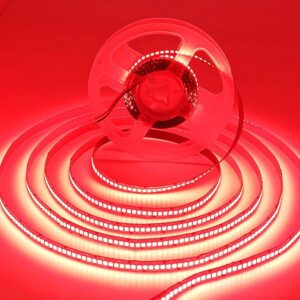 LED traka 5m 2835 12V 8mm 120 LED crvena