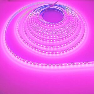 LED traka 5m 2835 12V 8mm 120 LED roza