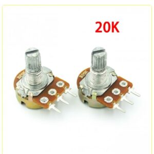 Elektronski rotacioni potenciometar 20K ohm 3-pin