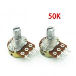 Elektronski rotacioni potenciometar 50K ohm 3-pin