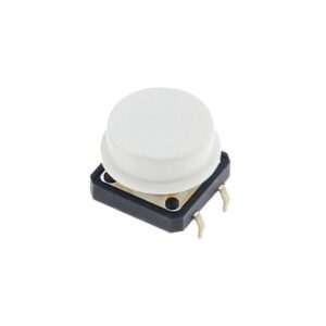 Taster 12x12 mm bijeli klik prekidač za Arduino