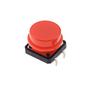 Taster 12x12 mm crveni klik prekidač za Arduino