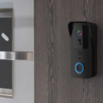 Smart WiFi crno Zvono T32 sa Tuya aplikacijom PIR senzorom