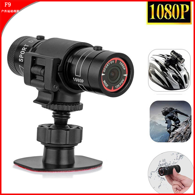 Mini sportska 1080P kamera za biciklo i kacigu – F9 model