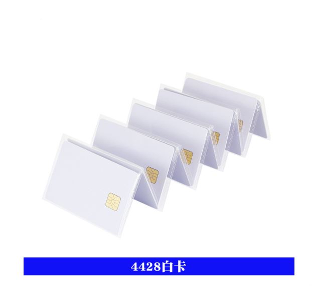 Pametna SLE4428 čip kartica – bijela kontaktna kartica