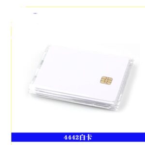 Pametna SLE4442 čip kartica – bijela kontaktna kartica