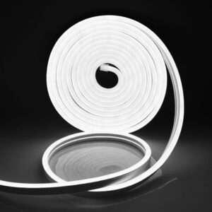 Neon LED traka 5m 12V bijela fleksibilna rasvjeta