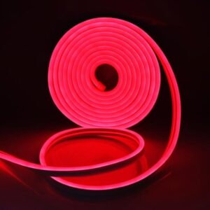 Neon LED traka 5m 12V crvena fleksibilna rasvjeta