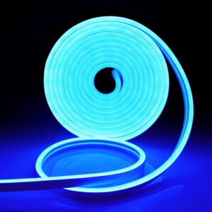 Neon LED traka 5m 12V plava fleksibilna rasvjeta