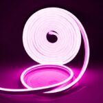 Neon LED traka 5m 12V roza fleksibilna rasvjeta