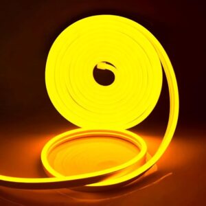 Neon LED traka 5m 12V zuta fleksibilna rasvjeta