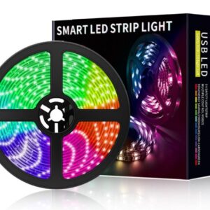 LED traka RGB 2m 5V 5050 sa Bluetooth-om i daljinskim