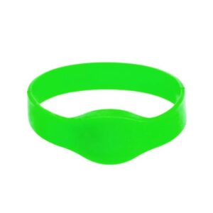 Zelena RFID 125kHz silikonska vodootporna narukvica ID