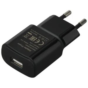 Crni USB Punjač 5V 2A – Adapter za Mobitel