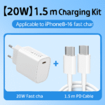 20W USB-C PD Punjač sa 1.5m Kablom – Brzo Punjenje
