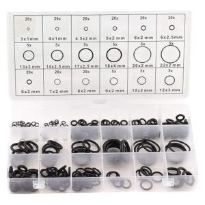Set O-ring gumica 225 kom u koferu – razne veličine