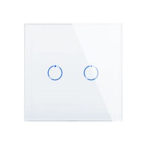 Tuya wifi dvopolni zidni prekidac TY101 smart bijeli