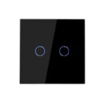 Tuya wifi dvopolni zidni prekidac TY101 smart crni