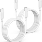 USB-C to USB-C Kabl 60W–Brzo Punjenje, Bijela Boja 1m