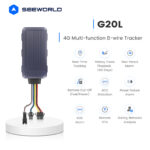 GPS Lokator G20L – 4G 8-žični Tracker, Cut-Off, SOS