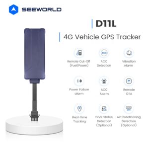 GPS Lokator D11L – 4G Tracker, Cut-Off, ACC, Alarmi