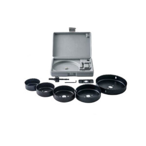 Set krunskih testera za drvo i plastiku u koferu