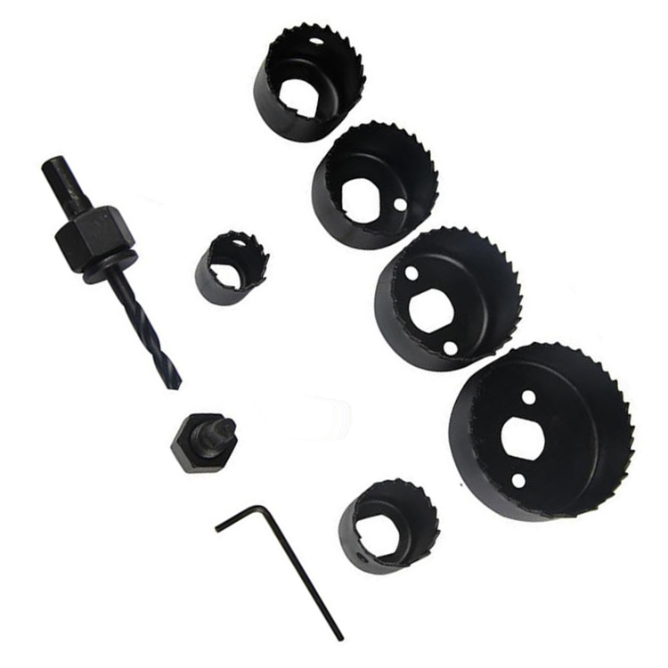 Set krunskih testera za drvo i plastiku u koferu - Image 3