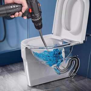 Sajla za WC odvod 2m – metalna spirala za bušilicu