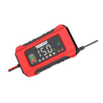 Pametni punjac akumulatora 12V 15A / 24V 8A crveni