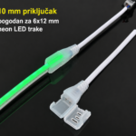 Konektor kabal za neon LED traku 6x12mm 12V