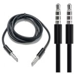 AUX audio kabal 3.5mm muski na muski 1,5m crni