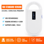 Skener za Mikročipove Životinja 134.2kHz FDX-B EMID USB