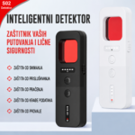 Detektor skrivenih kamera i prisluskivaca S02 RF GPS