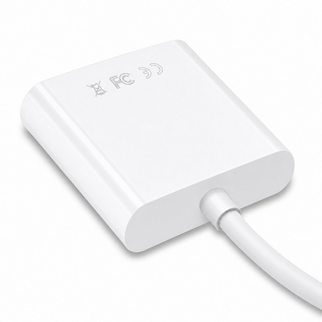 HDMI na VGA adapter konverter Full HD 1080P bijeli - Image 2