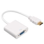 HDMI na VGA adapter konverter Full HD 1080P bijeli