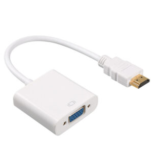 HDMI na VGA adapter konverter Full HD 1080P bijeli