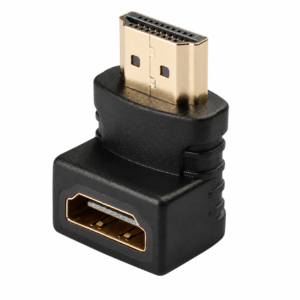 HDMI ugaoni adapter 90 muski na zenski - gornji ugao
