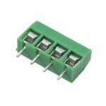 4-polni vijčani terminal konektor 5.08mm PCB zeleni