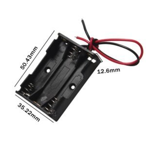 Držač kućište za 3x AA baterije sa žicama Arduino