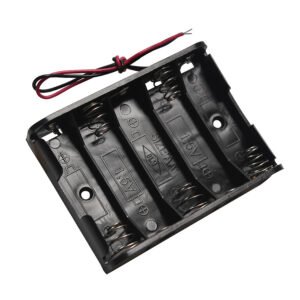 Držač kućište za 5x AA baterije sa žicama Arduino